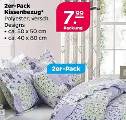 NETTO 2er-Pack Kissenbezug Angebot