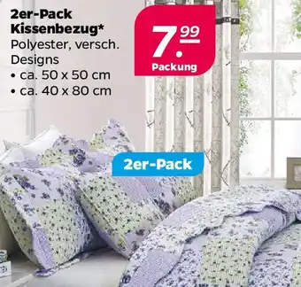 NETTO 2er-Pack Kissenbezug Angebot
