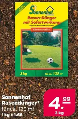 NETTO Sonnenhof Rasendünger Angebot