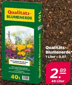 NETTO Qualitäts Blumenerde Angebot