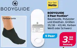 NETTO BODYGUIDE 5 Paar Footies Angebot