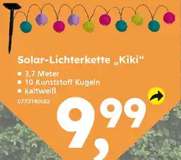 Globus Baumarkt Solar-Lichterkette ,,Kiki" Angebot