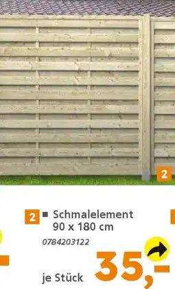 Globus Baumarkt Sichtschutzzaun „Rügen" Angebot