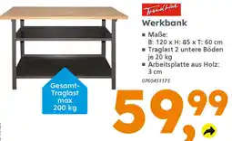 Globus Baumarkt Trend Line Werkbank Angebot