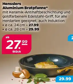 NETTO Hensslers Aluminium Bratpfanne Angebot