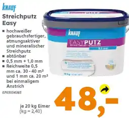 Globus Baumarkt KNAUF Streichputz Easy Angebot