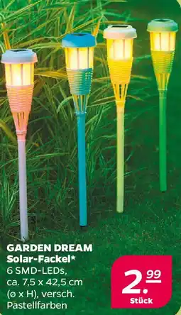 NETTO GARDEN DREAM Solar-Fackel Angebot