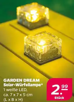 NETTO GARDEN DREAM Solar-Würfellampe Angebot