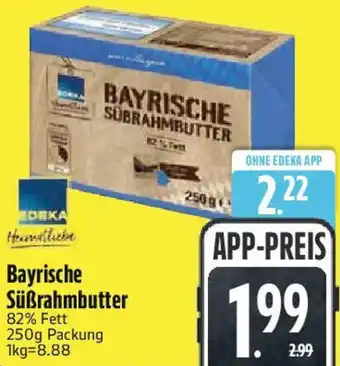 Edeka Edeka Heimatliebe Bayrische Süẞrahmbutter Angebot