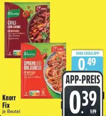 Edeka Knorr Fix Angebot