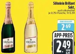 Edeka Söhnlein Brillant Sekt Angebot