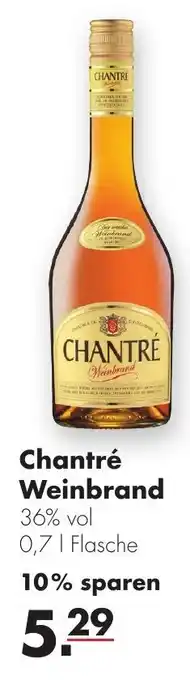 Handelshof Chantré Weinbrand 0,7l Angebot