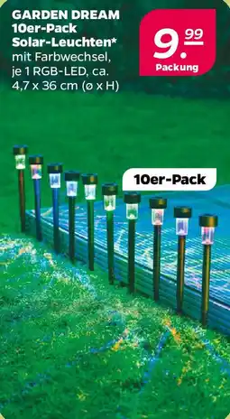 NETTO GARDEN DREAM 10er-Pack Solar-Leuchten Angebot