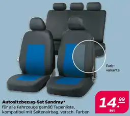 NETTO Autositzbezug-Set Sandray Angebot