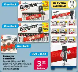 NETTO Energizer Batterien Angebot