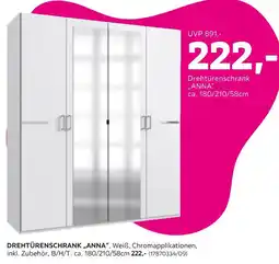 Mömax Drehtürenschrank „anna“ Angebot