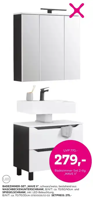 Mömax Badzimmer-set „wave ii Angebot