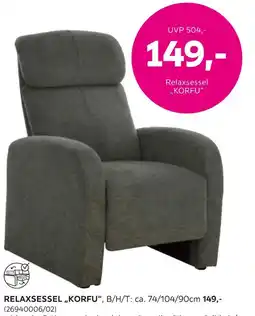 Mömax Relaxsessel „korfu“ Angebot