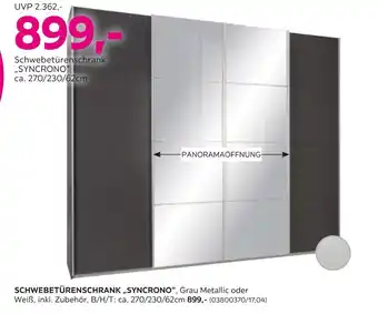 Mömax Schwebetürenschrank „syncrono“ Angebot