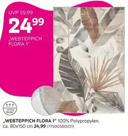 Mömax „webteppich flora 1“ Angebot
