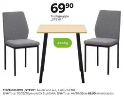Mömax Tischgruppe „steyr“ Angebot