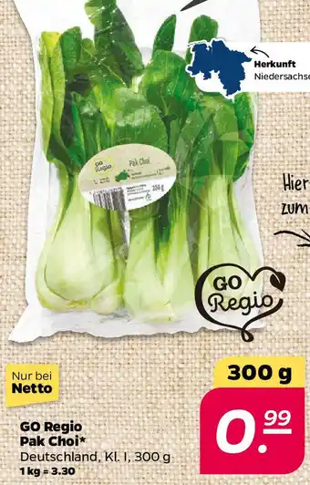 NETTO GO Regio Pak Choi Angebot