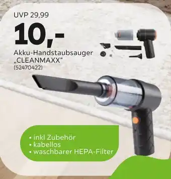 Mömax „cleanmaxx“ akku-handstaubsauger Angebot
