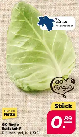 NETTO GO Regio Spitzkohl Angebot