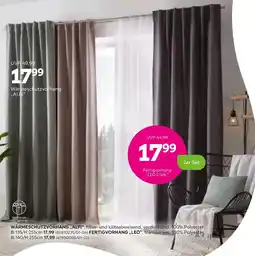 Mömax Fertigvorhang oder wärmeschutzvorhang Angebot
