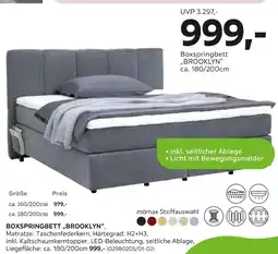 Mömax Boxspringbett „brooklyn“ Angebot