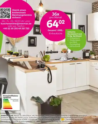 Mömax Einbauküche Angebot
