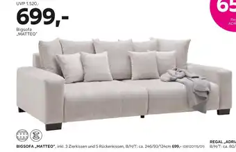 Mömax Bigsofa „matteo“ Angebot