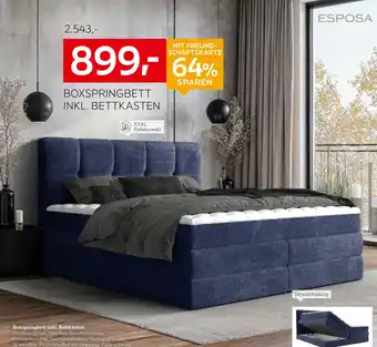 XXXLutz Esposa boxspringbett inkl. bettkasten Angebot