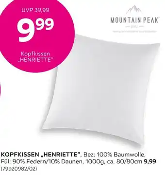 Mömax Kopfkissen „henriette“ Angebot