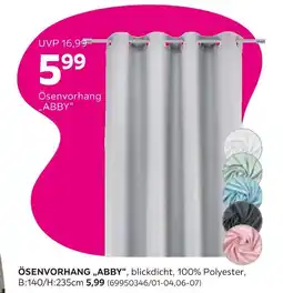 Mömax Ösenvorhang „abby“ Angebot