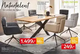 XXXLutz Linea natura esstisch oder armlehnstuhl Angebot