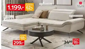 XXXLutz Wohnlandschaft oder couchtisch Angebot