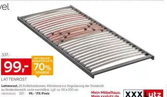 XXXLutz Novel lattenrost Angebot