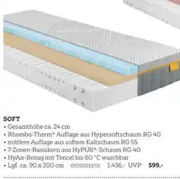 XXXLutz Matratze soft Angebot
