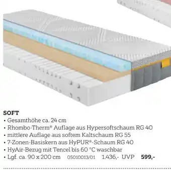 XXXLutz Matratze soft Angebot