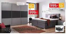 XXXLutz Moderano schwebetürenschrank 3-trg oder boxspringbett inkl. bettkasten Angebot