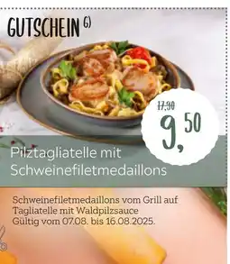 XXXLutz Pilztagliatelle mit schweinefiletmedaillons Angebot