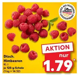 Kaufland Dtsch. himbeeren Angebot