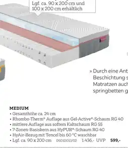XXXLutz Matratze medium Angebot