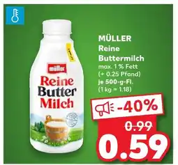 Kaufland Müller reine buttermilch Angebot