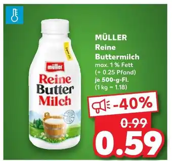 Kaufland Müller reine buttermilch Angebot