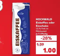 Kaufland Hochwald eiskaffee Angebot