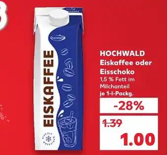 Kaufland Hochwald eiskaffee Angebot