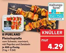 Kaufland K-purland fleischspieße Angebot