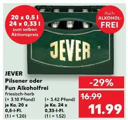 Kaufland Jever pilsener Angebot